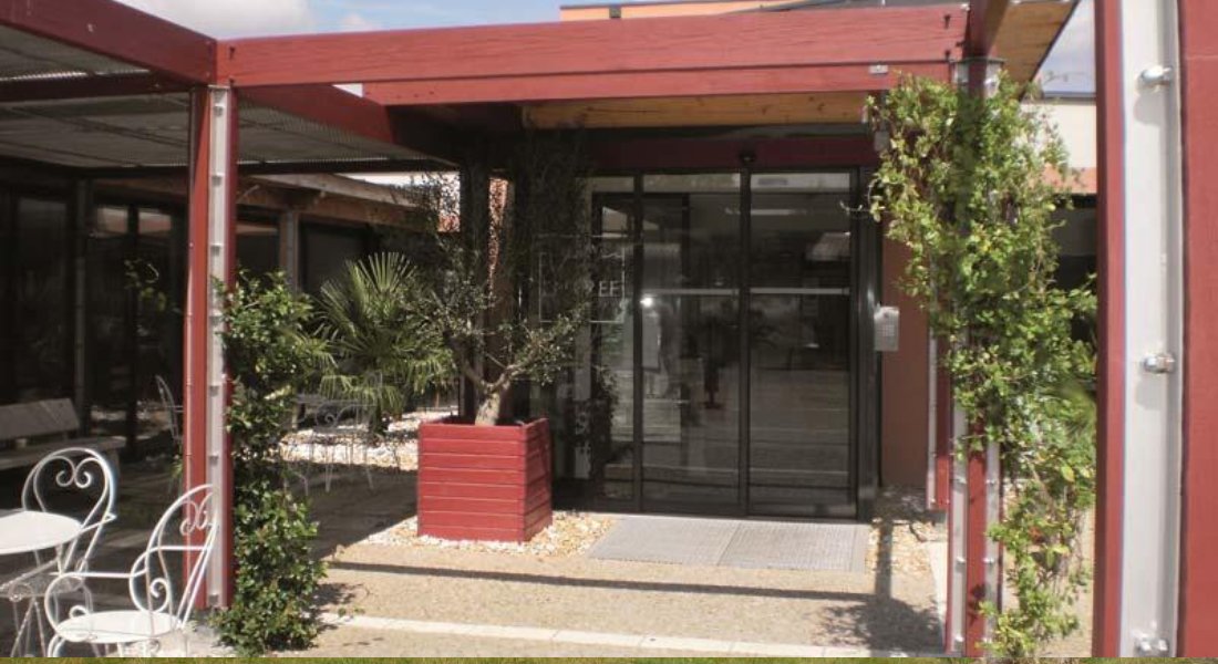 entrée de la maison de retraite de mussidan